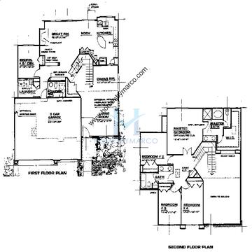 Photos of the Walden model in the Washington Park subdivision in Gurnee, IL