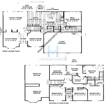 Photos of the Thornhill model in the Saint Andrews subdivision in Vernon Hills, IL