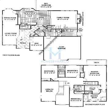 Photos of the Braemar model in the Saint Andrews subdivision in Vernon Hills, IL
