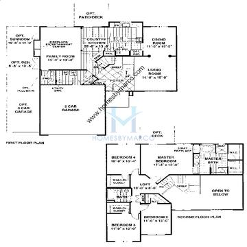 Photos of the Stonehaven model in the Saint Andrews subdivision in Vernon Hills, IL