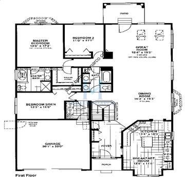 Photos of the Fairmont model in the Inverness subdivision in Vernon Hills, IL