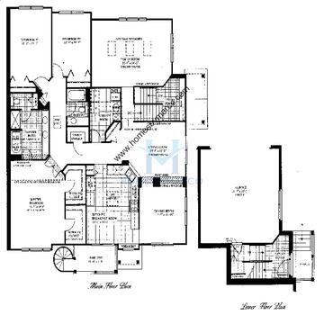 Photos of the Fairfax model in the Georgetown Square subdivision in Vernon Hills, IL