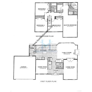 Photos of the Westport model in the Pembrook subdivision in Gurnee, IL