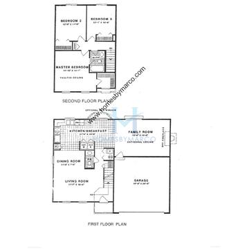 Photos of the Heritage model in the Pembrook subdivision in Gurnee, IL