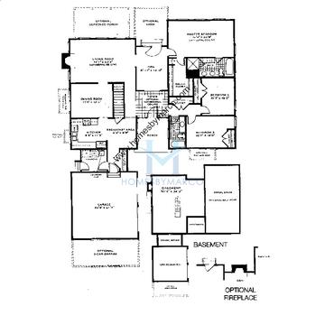 Photos of the Perkins model in the Prairie Crossing subdivision in Grayslake, IL