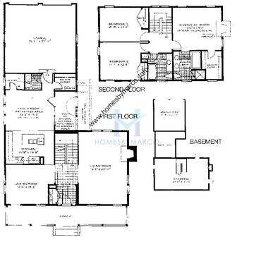 Photos of the Lowden model in the Prairie Crossing subdivision in Grayslake, IL