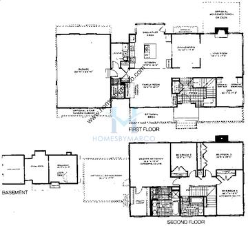Photos of the Kennicott model in the Prairie Crossing subdivision in Grayslake, IL