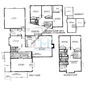 Photos of the Gage model in the Prairie Crossing subdivision in Grayslake, IL