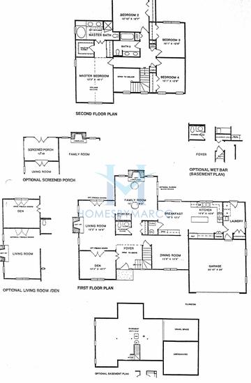 Photos of the Ellington model in the Haryan Farm subdivision in Grayslake, IL
