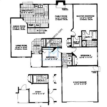 Photos of the Abbey House model in the Eastlake Farms subdivision in Grayslake, IL