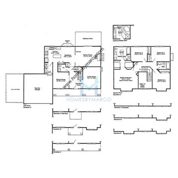 Devonshire model in Hunters Ridge, Grayslake, IL, built by James Company