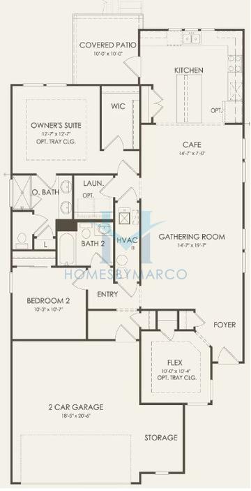 Photos of the Meadow model in the Lincoln Prairie subdivision in Aurora, IL