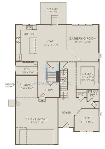 Waverly model in Teerling Lakes, New Lenox, IL, built by Pulte Homes