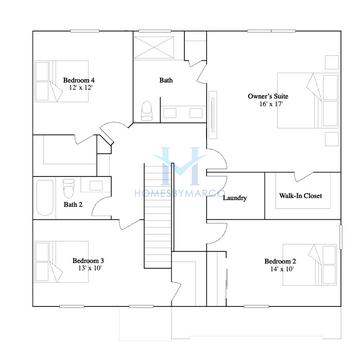 Starling model in Hudson Pointe II, Oswego, IL, built by Lennar
