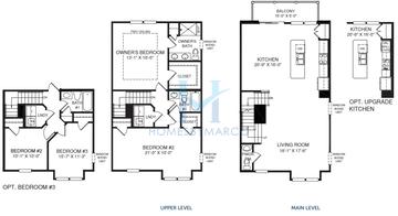 Photos of the Mendelssohn model in the Canterbury Townes subdivision in Lake Zurich, IL