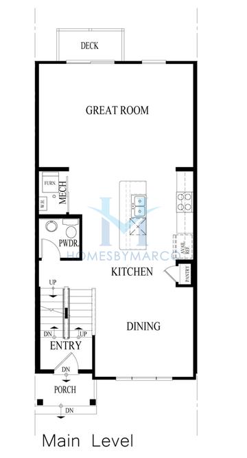 Garfield model in Plaza Park, Charlotte, NC, built by D.R. Horton
