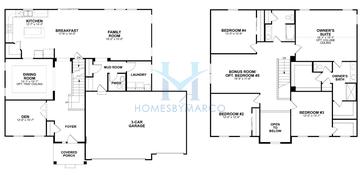 Photos of the Fairbanks model in the Silo Bend subdivision in Lockport, IL