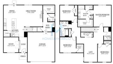 Photos of the Henley model in the Highland Woods subdivision in Elgin, IL
