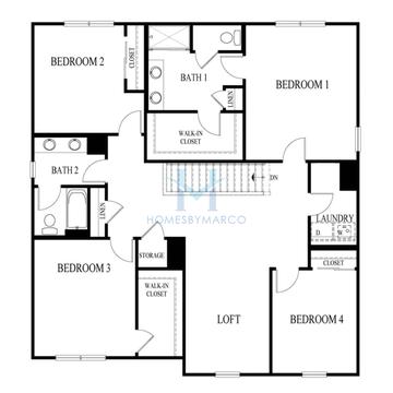Henley model in West Point Gardens, Elgin, IL, built by D.R. Horton