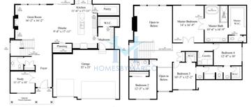 Photos of the White Oak model in the Stewart Ridge subdivision in Plainfield, IL