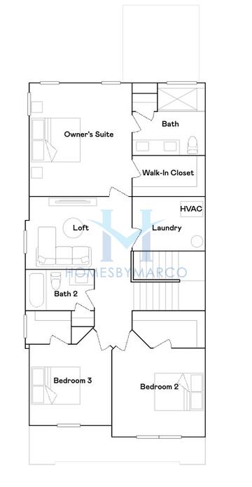 Darcy model in Crossings of Mundelein, Mundelein, IL, built by Lennar