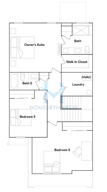 Charlotte model in Crossings of Mundelein, Mundelein, IL, built by Lennar