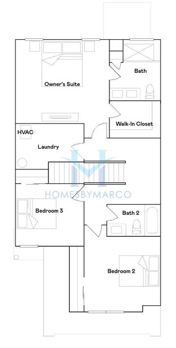 Marianne model in Crossings of Mundelein, Mundelein, IL, built by Lennar