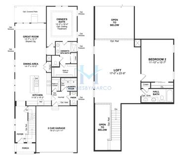 Photos of the Darcy model in the Villas at the Commons subdivision in Hawthorn Woods, IL