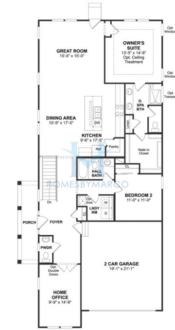 Photos of the Brooke model in the Villas at the Commons subdivision in Hawthorn Woods, IL