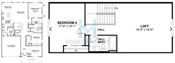 Photos of the Simon Loft model in the Link Crossing subdivision in Buffalo Grove, IL