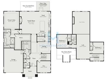 Photos of the Burgundy model in the Parkside of Glenview subdivision in Glenview, IL