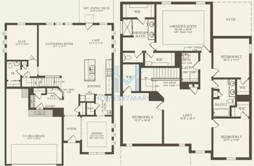 Photos of the Drishti model in the Forest View Highlands subdivision in Palatine, IL