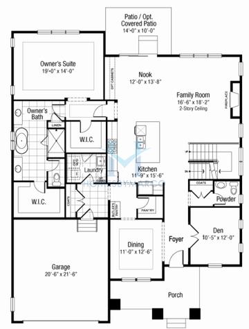 Photos of the Sonoma model in the Parkside of Glenview subdivision in Glenview, IL