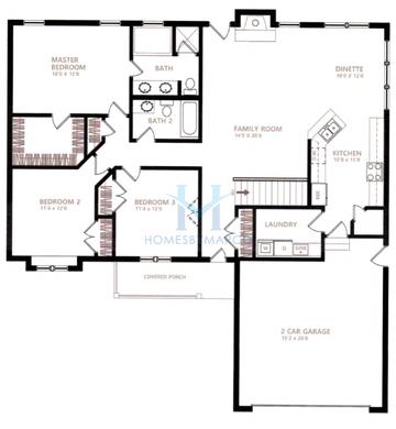 Photos of the Patriot model in the Birch Path subdivision in Lemont, IL