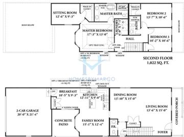 Photos of the Charlotte model in the Elburn Station subdivision in Elburn, IL