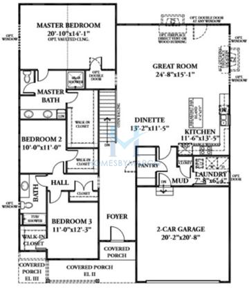 Photos of the Annabelle model in the Elburn Station subdivision in Elburn, IL