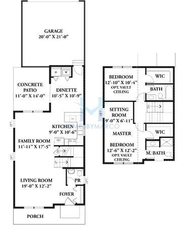 Photos of the Alexandria model in the Elburn Station subdivision in Elburn, IL