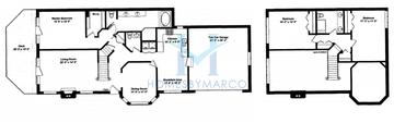 Photos of the 3 Bedroom model model in the Colony Square subdivision in Lake Forest, IL