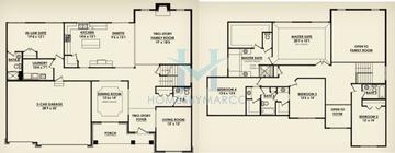 Photos of the Graham model in the Highland Woods subdivision in Elgin, IL