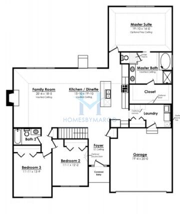 Photos of the Oxford model in the Highland Woods subdivision in Elgin, IL