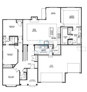 Photos of the Grantham model in the Highland Woods subdivision in Elgin, IL