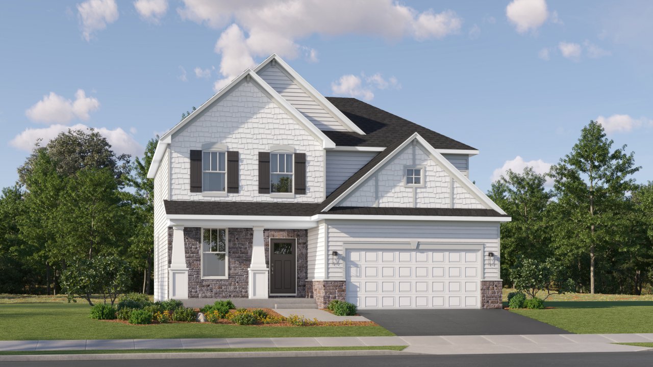 Bryce model in South Pointe, South Elgin, IL, built by Lennar