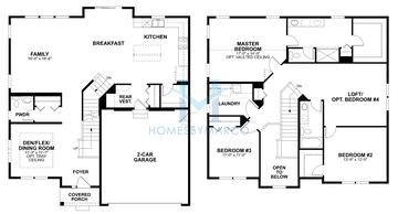Photos of the Dunbar model in the Westminster Gardens subdivision in Shorewood, IL