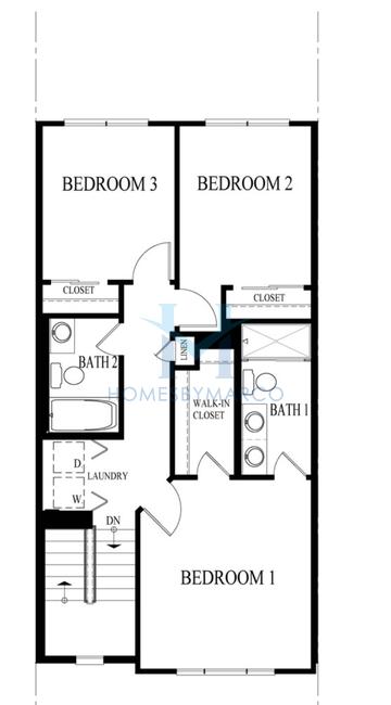 Lincoln model in Trafalgar Woods, Morton Grove, IL, built by D.R. Horton