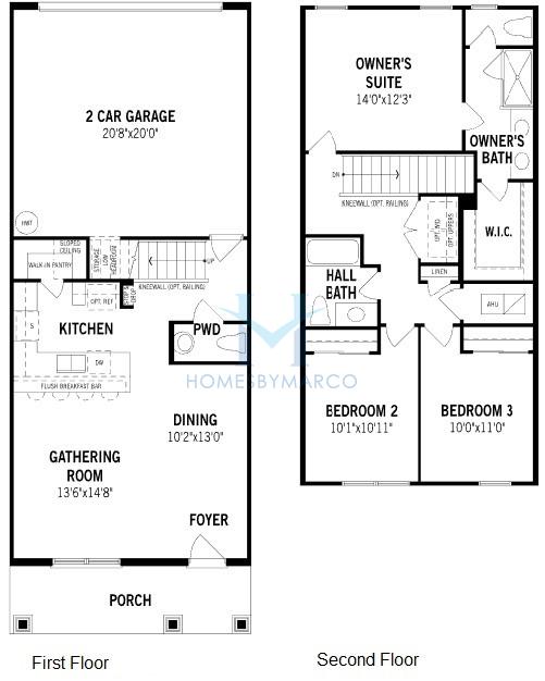 Photos of the Aurora model in the Meridian Parks subdivision in Orlando, FL