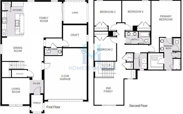 Photos of the Sutton model in the Hanover Lakes subdivision in St. Cloud, FL