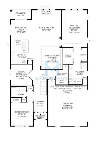 Photos of the Binghamton model in the Bowes Creek Country Club subdivision in Elgin, IL