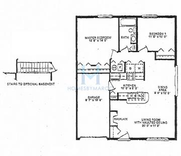 Photos of the Brighton model in the Westchester Place subdivision in Westchester, IL