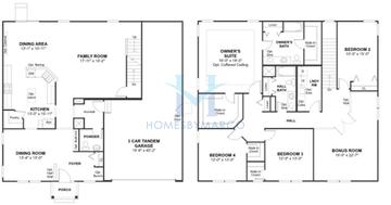 Photos of the Jasmin model in the Hanover Estates subdivision in Manhattan, IL