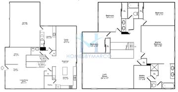 Photos of the Clark model in the Providence subdivision in Elgin, IL